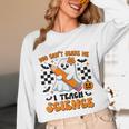 You Can't Scare Me I Teach Science Retro Teacher Halloween Unisex Long Sleeve T-Shirt, funny design You Can't Scare Me I Teach Science Retro Teacher Halloween Unisex Long Sleeve T-Shirt, funny design