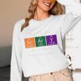 Chemisty Science Teacher Periodic Table Halloween Unisex Long Sleeve T-Shirt, funny design