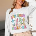 Get Your Cray-On Preschool Teacher Kindergarten Teacher Unisex Long Sleeve T-Shirt, funny design