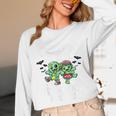 Creepin It Real Monster School Preschool Teacher Halloween Unisex Long Sleeve T-Shirt, funny design