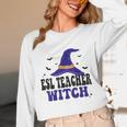 ESL Teacher Witch Halloween Matching Group Costume Unisex Long Sleeve T-Shirt, funny design ESL Teacher Witch Halloween Matching Group Costume Unisex Long Sleeve T-Shirt, funny design