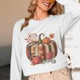 Fall Book Pumpkin Retro Reading Halloween Teacher Unisex Long Sleeve T-Shirt, funny design Fall Book Pumpkin Retro Reading Halloween Teacher Unisex Long Sleeve T-Shirt, funny design