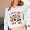 Fall In Love With Learning Teacher Retro Thanksgiving Unisex Long Sleeve T-Shirt, funny design