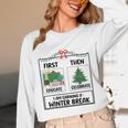First Educate Then Celebrate Christmas Teacher Winter Break Unisex Long Sleeve T-Shirt, funny design First Educate Then Celebrate Christmas Teacher Winter Break Unisex Long Sleeve T-Shirt, funny design