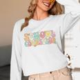 Groovy School Counselor Back To School Teacher Counseling Unisex Long Sleeve T-Shirt, funny design
