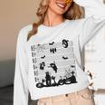Halloween Music Note Clefs Spooky Ghost For Music Teacher Unisex Long Sleeve T-Shirt, funny design Halloween Music Note Clefs Spooky Ghost For Music Teacher Unisex Long Sleeve T-Shirt, funny design