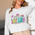 Infant Teacher Floral First Day Back To School Teaching Unisex Long Sleeve T-Shirt, funny design