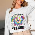 Let The Games Field Day Begin Tie Dye Adults Teacher Kids Unisex Long Sleeve T-Shirt, funny design