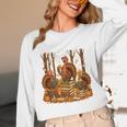 Librarian Turkey Reading Book Fall Thanksgiving Teacher Book Unisex Long Sleeve T-Shirt, funny design Librarian Turkey Reading Book Fall Thanksgiving Teacher Book Unisex Long Sleeve T-Shirt, funny design