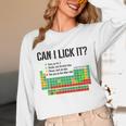 Can I Lick It Periodic Table Chart Science Teacher Unisex Long Sleeve T-Shirt, funny design Can I Lick It Periodic Table Chart Science Teacher Unisex Long Sleeve T-Shirt, funny design