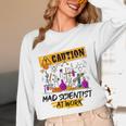 Mad Scientist Halloween Costume Science Teacher Unisex Long Sleeve T-Shirt, funny design Mad Scientist Halloween Costume Science Teacher Unisex Long Sleeve T-Shirt, funny design