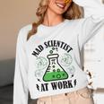 Mad Scientist Science Teacher Halloween Costume Teen Girls Unisex Long Sleeve T-Shirt, funny design Mad Scientist Science Teacher Halloween Costume Teen Girls Unisex Long Sleeve T-Shirt, funny design