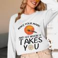 Make Mark Paintbrush International Dot Day Art Teacher Unisex Long Sleeve T-Shirt, funny design