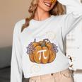 Pi Day Pumpkin Pi Math Teacher Halloween Costume Unisex Long Sleeve T-Shirt, funny design