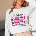 Pre-k Teacher In October We Wear Pink Breast Cancer Unisex Long Sleeve T-Shirt, funny design