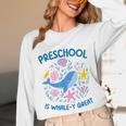 Preschool Is Whale-y Great Preschool Teacher Unisex Long Sleeve T-Shirt, funny design