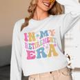 Retro Groovy Retirement Era Retired Teacher Unisex Long Sleeve T-Shirt, funny design