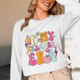 Retro Groovy In My Teaching Era Best Teacher Appreciation Unisex Long Sleeve T-Shirt, funny design Retro Groovy In My Teaching Era Best Teacher Appreciation Unisex Long Sleeve T-Shirt, funny design