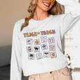 Retro Trick Or Treat Halloween Special Education Teacher Unisex Long Sleeve T-Shirt, funny design Retro Trick Or Treat Halloween Special Education Teacher Unisex Long Sleeve T-Shirt, funny design