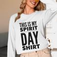School Teacher Spirit Day Costume For Men Women Unisex Long Sleeve T-Shirt, funny design School Teacher Spirit Day Costume For Men Women Unisex Long Sleeve T-Shirt, funny design