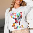 Space Middle School Teacher Back To School Men Women Kids Unisex Long Sleeve T-Shirt, funny design Space Middle School Teacher Back To School Men Women Kids Unisex Long Sleeve T-Shirt, funny design