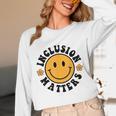 Special Education Teacher Autism Awareness Inclusion Matters Unisex Long Sleeve T-Shirt, funny design Special Education Teacher Autism Awareness Inclusion Matters Unisex Long Sleeve T-Shirt, funny design