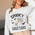 Spooky Toddler Teacher Halloween School Unisex Long Sleeve T-Shirt, funny design Spooky Toddler Teacher Halloween School Unisex Long Sleeve T-Shirt, funny design
