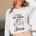I Teach Tiny Humans About Jesus Sunday School Teacher Unisex Long Sleeve T-Shirt, funny design I Teach Tiny Humans About Jesus Sunday School Teacher Unisex Long Sleeve T-Shirt, funny design
