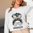 Teacher Para Life Tee Paraprofessional Cute Messy Bun Unisex Long Sleeve T-Shirt, funny design Teacher Para Life Tee Paraprofessional Cute Messy Bun Unisex Long Sleeve T-Shirt, funny design