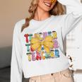 Teacher Pencil Coquette Bow Back To School Teacher Unisex Long Sleeve T-Shirt, funny design Teacher Pencil Coquette Bow Back To School Teacher Unisex Long Sleeve T-Shirt, funny design