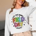 Teacher Student Field Day Let The Games Begin Field Day Unisex Long Sleeve T-Shirt, funny design Teacher Student Field Day Let The Games Begin Field Day Unisex Long Sleeve T-Shirt, funny design