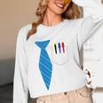 Teacher Tie & Pocket Protector Costume School Unisex Long Sleeve T-Shirt, funny design Teacher Tie & Pocket Protector Costume School Unisex Long Sleeve T-Shirt, funny design