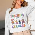 Teaching Future Leaders Otter Back To School Teacher Unisex Long Sleeve T-Shirt, funny design Teaching Future Leaders Otter Back To School Teacher Unisex Long Sleeve T-Shirt, funny design