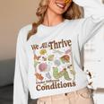 We All Thrive Under Different Conditions SPED Teacher Unisex Long Sleeve T-Shirt, funny design We All Thrive Under Different Conditions SPED Teacher Unisex Long Sleeve T-Shirt, funny design