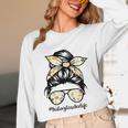 History Teacher Messy Bun Life Hair Glasses Unisex Long Sleeve T-Shirt, funny design History Teacher Messy Bun Life Hair Glasses Unisex Long Sleeve T-Shirt, funny design