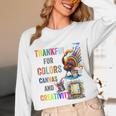 Turkey Thanksgiving Art Teacher Costume Tee For Artists Unisex Long Sleeve T-Shirt, funny design Turkey Thanksgiving Art Teacher Costume Tee For Artists Unisex Long Sleeve T-Shirt, funny design