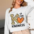 Unity Day K Is For Kindness Anti Bullying Orange Teacher Men Women Kids Unisex Long Sleeve T-Shirt, funny design Unity Day K Is For Kindness Anti Bullying Orange Teacher Men Women Kids Unisex Long Sleeve T-Shirt, funny design