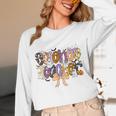 Women Spooky Science Teacher Halloween Science Stem Teacher Unisex Long Sleeve T-Shirt, funny design