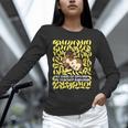 100th Day Of School Teacher Monkey Pun Banana For Men Women Girls Kids Unisex Long Sleeve T-Shirt, novelty gifts, funny gifts