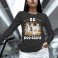 5K Boo Crew Halloween Teacher K5 Floral Ghost Trick Or Teach Unisex Long Sleeve T-Shirt, novelty gifts, funny gifts 5K Boo Crew Halloween Teacher K5 Floral Ghost Trick Or Teach Unisex Long Sleeve T-Shirt, novelty gifts, funny gifts
