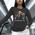 6-7 7-6 George Washington Freedom For Teachers Unisex Long Sleeve T-Shirt, novelty gifts, funny gifts