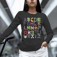 ABCs Alphabet Halloween Learning Kindergarten Teachers Unisex Long Sleeve T-Shirt, novelty gifts, funny gifts