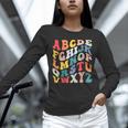 Alphabet Hi Back To School ABC Pre K Kindergarten Teacher Unisex Long Sleeve T-Shirt, novelty gifts, funny gifts Alphabet Hi Back To School ABC Pre K Kindergarten Teacher Unisex Long Sleeve T-Shirt, novelty gifts, funny gifts
