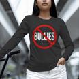 Anti Bullying No Bullies School Teacher Student Kindness Unisex Long Sleeve T-Shirt, novelty gifts, funny gifts