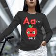 A Is For Apple Pre-K Kindergarten Teacher Student Unisex Long Sleeve T-Shirt, novelty gifts, funny gifts A Is For Apple Pre-K Kindergarten Teacher Student Unisex Long Sleeve T-Shirt, novelty gifts, funny gifts