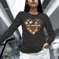 Art Teacher Heart Autumn Thanksgiving Kids Unisex Long Sleeve T-Shirt, novelty gifts, funny gifts Art Teacher Heart Autumn Thanksgiving Kids Unisex Long Sleeve T-Shirt, novelty gifts, funny gifts