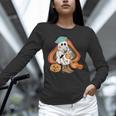 Art Teacher Painting Brushes Retro Pumpkin Ghost Artist Unisex Long Sleeve T-Shirt, novelty gifts, funny gifts Art Teacher Painting Brushes Retro Pumpkin Ghost Artist Unisex Long Sleeve T-Shirt, novelty gifts, funny gifts