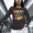 Back To School Hooray It's Art Day Art Teacher Artist Unisex Long Sleeve T-Shirt, novelty gifts, funny gifts