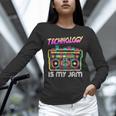 Back To School Retro Technology Is My Jam 80's Teacher Unisex Long Sleeve T-Shirt, novelty gifts, funny gifts