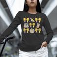 Back To School Yellow Bows Book Coffee Leopard Apple Teacher Unisex Long Sleeve T-Shirt, novelty gifts, funny gifts Back To School Yellow Bows Book Coffee Leopard Apple Teacher Unisex Long Sleeve T-Shirt, novelty gifts, funny gifts